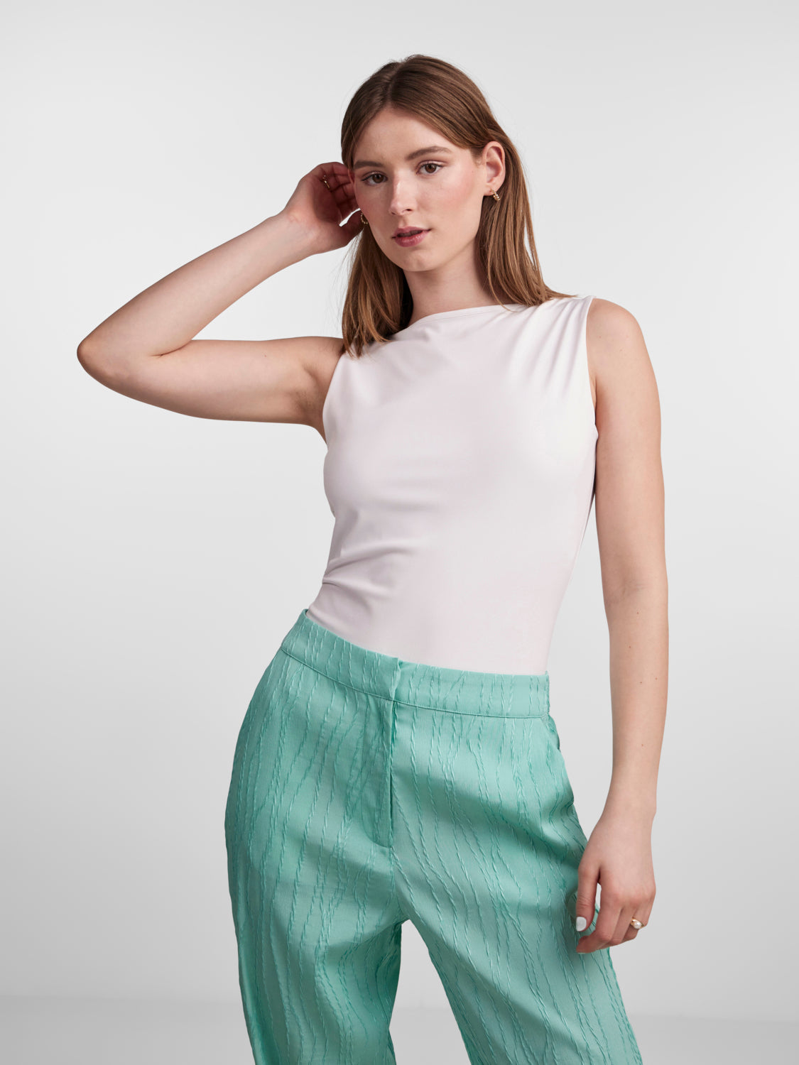 PCMINNI Bodystocking - Bright White